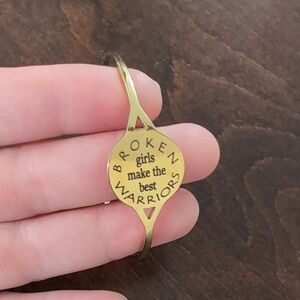 Thin Gold Bracelet Cuff